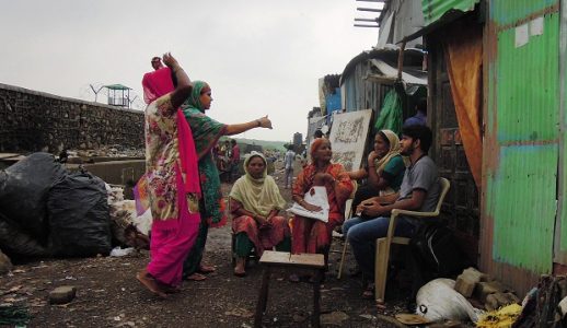 RLC PhD student Amit Kumar conducts fieldwork in Mumbai