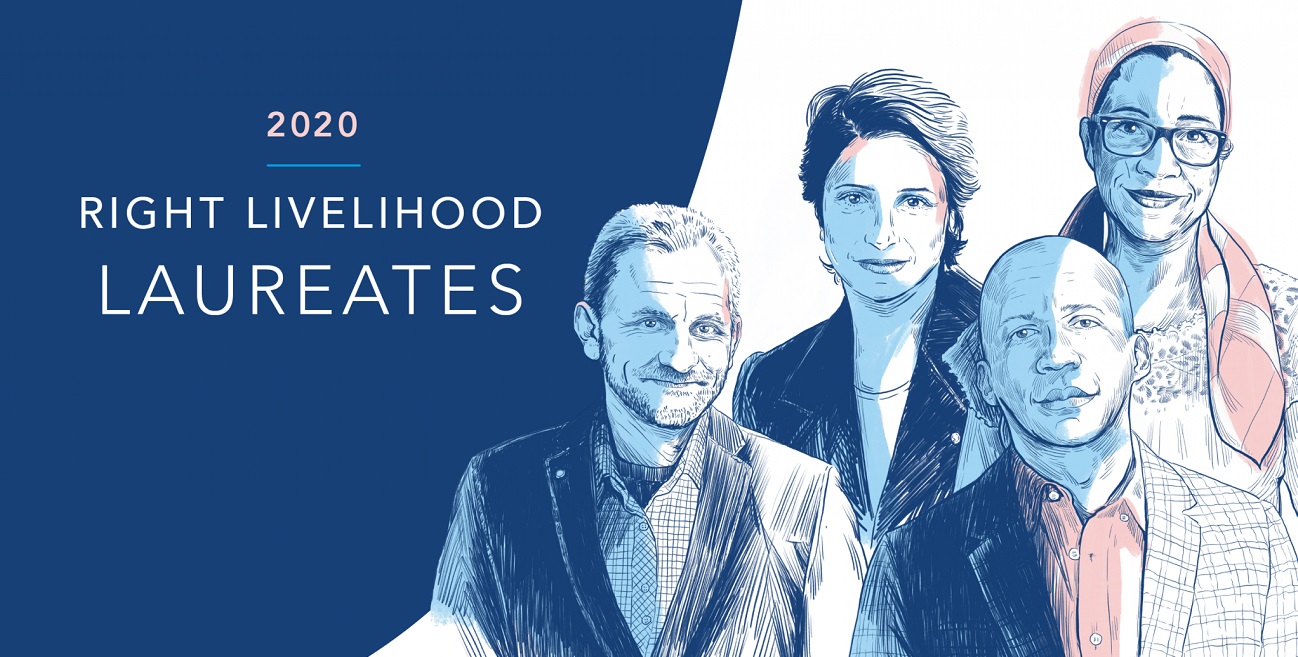 These are the 2020 Right Livelihood Award Laureates