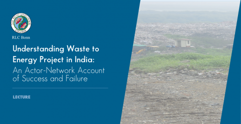 RLC Bonn Junior Researcher  gave lecture on Waste to Energy in Mumbai project