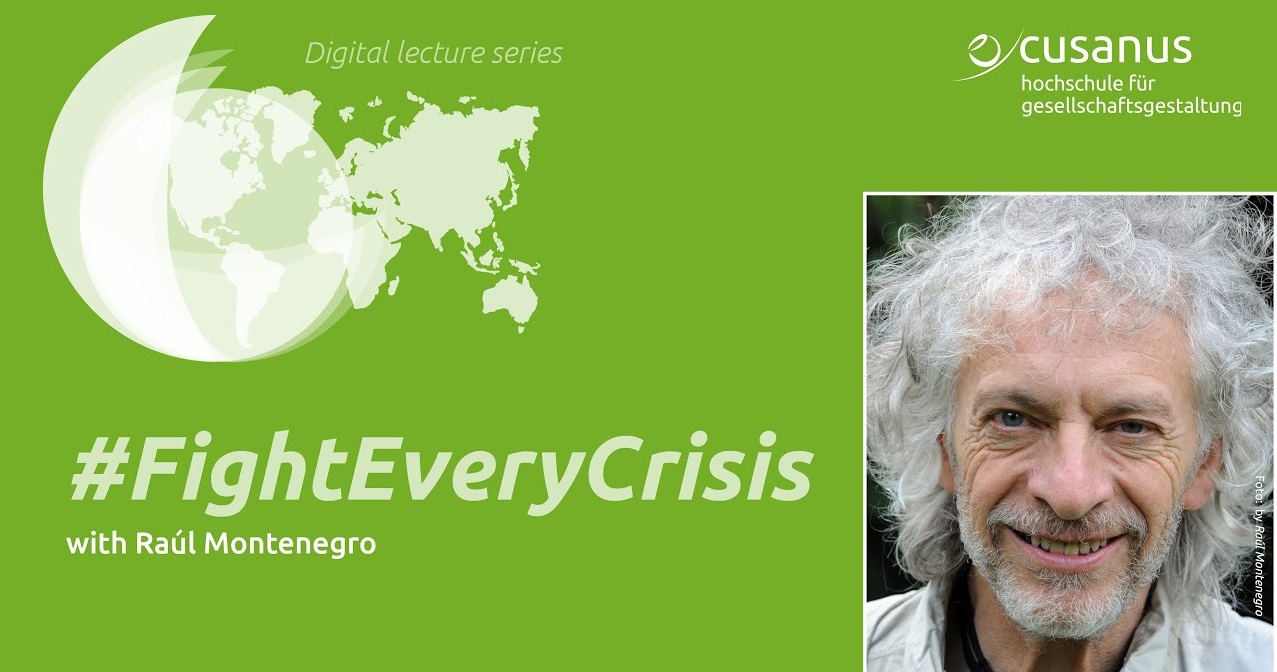 Video: Raúl Montenegro gives online lecture at Cusanus Hochschule