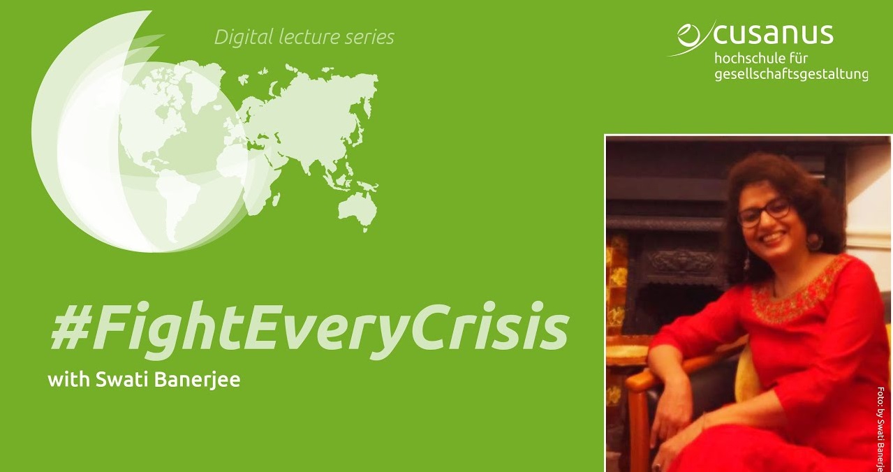 Video: Swati Banerjee gives online lecture at Cusanus Hochschule